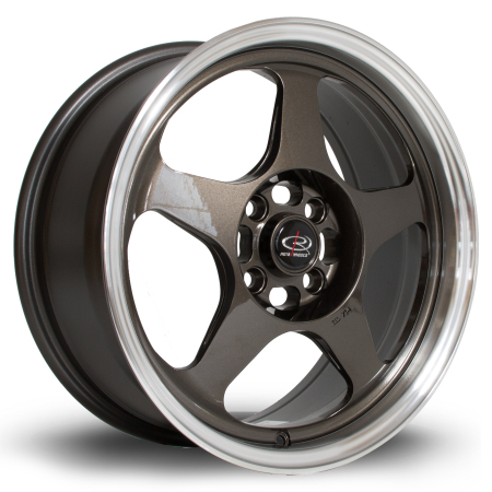 Rota Slip 16x7&quot; 5x114.3 ET40 RLGunmetal wheels SLIP7016D1P40RLGM0730