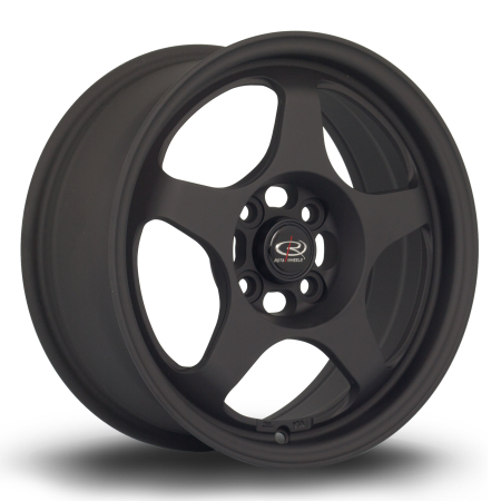 Rota Slipstream FF10 15x6.5&quot; 4x100 ET35 FBlack2 wheels FF106515C1P35PCFB20671