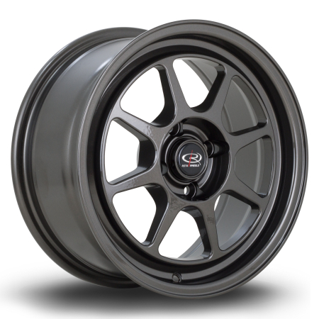 Rota Spec8 15x7&quot; 4x100 ET35 Gunmetal wheels HUNT7015C1P35PCGM0671