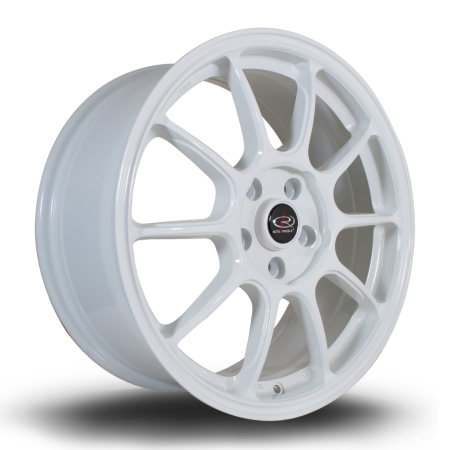 Rota SS10 17x7.5&quot; 5x108 ET50 White wheels SS1F7517N1P50PCWH0730