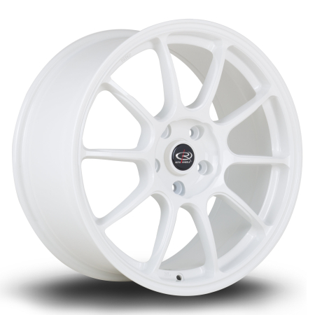 Rota SS10 18x8.5&quot; 5x114.3 ET44 White wheels SS1F8518D1P44PCWH0730