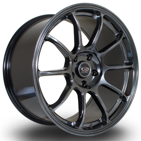 Rota SS10 18x9.5&quot; 5x114.3 ET38 HBlack wheels SS1R9518D1P38PCHG0730