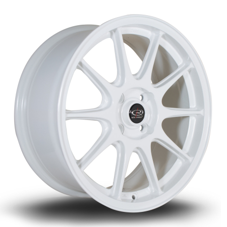 Rota Strike 17x7.5&quot; 4x108 ET40 White wheels STRF7517B1P40PCWH0671