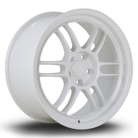 356 Wheels TFS3 18x8.5&quot; 5x114.3 ET44 White wheels TFS38518D1P44PCWH0730