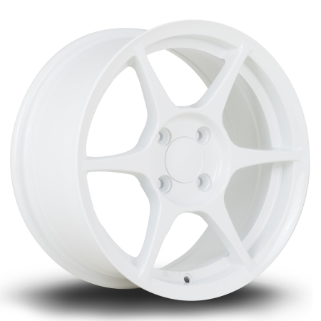 356 Wheels TFS4 15x7&quot; 4x100 ET38 White wheels TFS47015C1P38PCWH0671