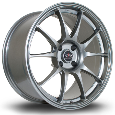 Rota Titan 18x9&quot; 4x108 ET20 SteelGrey wheels TITF9018B1P20PCSG0730