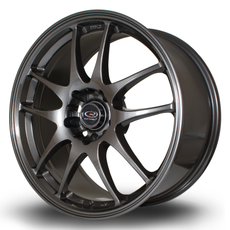 Rota Torque 17x7.5&quot; 5x100 ET48 Gunmetal wheels TORQ7517O1P48PCGM0730