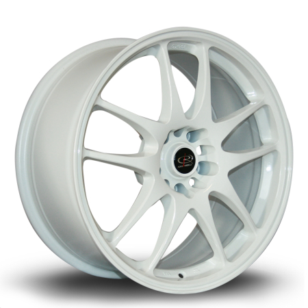 Rota Torque 18x8.5&quot; 5x114.3 ET30 White wheels TORQ8518D1P30PCWH0730