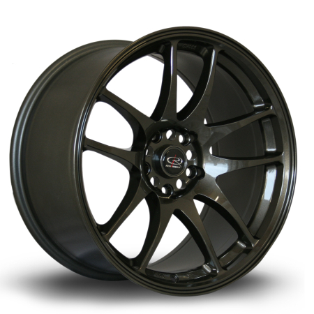 Rota Torque 18x9.5&quot; 5x114.3 ET17 Gunmetal wheels TORQ9518D1P17PCGM0730