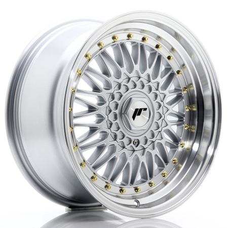 JR Wheels JR9 17x8,5 ET20 5x112/120 Silver w/Machined Lip JR9178592074S