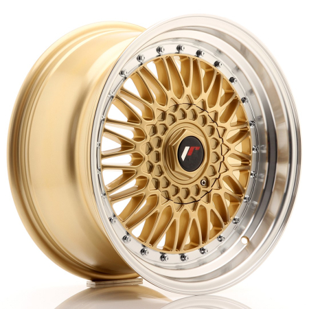 JR Wheels JR9 17x8,5 ET20 5x112/120 Gold w/Machined Lip JR9178592074GD