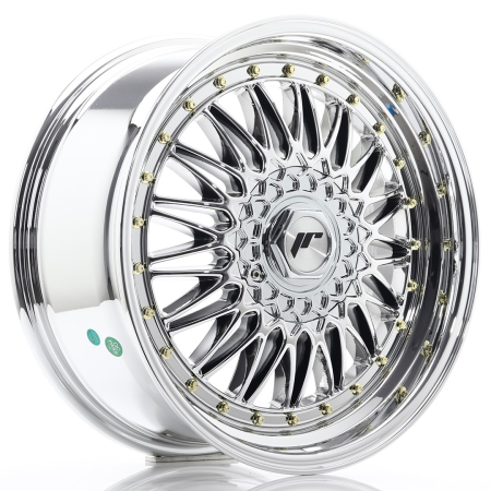 JR Wheels JR9 18x8 ET35-40 BLANK Chrome JR91880XX3574CH