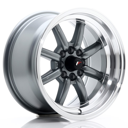 JR Wheels JR19 15x8 ET0 4x100/114 Gun Metal JR19158040073GML