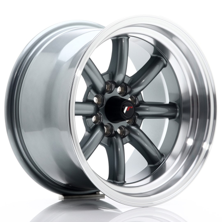 JR Wheels JR19 15x9 ET-13 4x100/114 Gun Metal JR1915904M1373GML