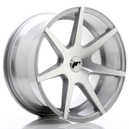 JR Wheels JR20 18x9,5 ET20-40 Blank Silver Machined JR201895XX2074SM