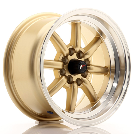 JR Wheels JR19 15x8 ET0 4x100/114 Gold JR19158040073GDL