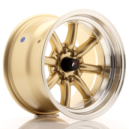 JR Wheels JR19 15x9 ET-13 4x100/114 Gold JR1915904M1373GDL