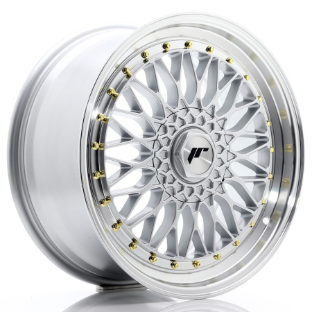 JR Wheels JR9 19x8,5 ET35 BLANK Silver w/Machined Lip JR91985XX3574S