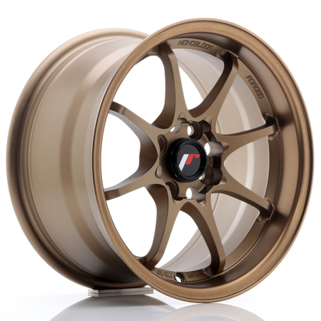 JR Wheels JR5 15x8 ET28 4x100 Dark Anodized Bronze JR515804H2873DABZ