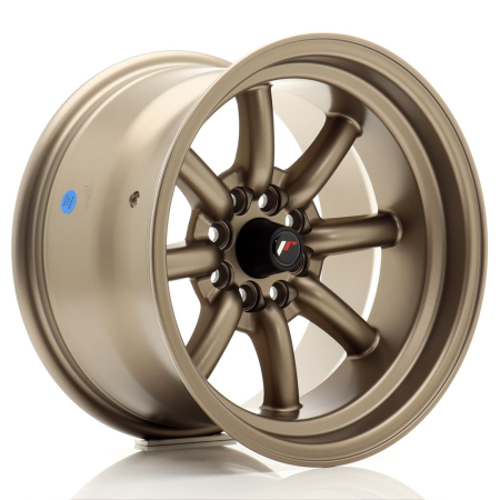 JR Wheels JR19 15x9 ET-13 4x100/114 Matt Bronze JR1915904M1373MBZ