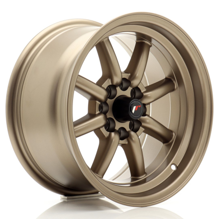 JR Wheels JR19 15x8 ET0 4x100/114 Matt Bronze JR19158040073MBZ