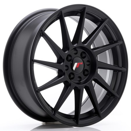 JR Wheels JR22 17x7 ET35 4x100/114 Matt Black JR22177043573BF