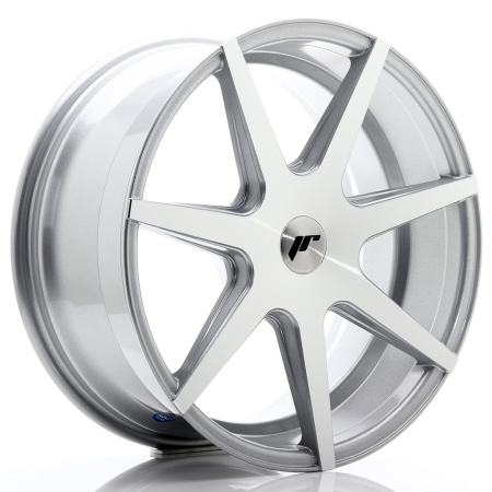 JR Wheels JR20 19x8,5 ET20-40 Blank Silver Machined JR201985XX2074SM