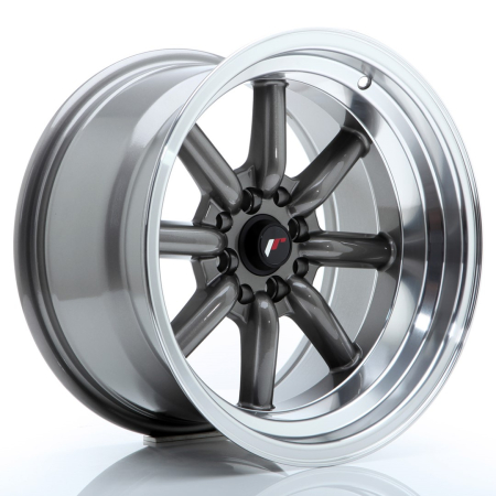 JR Wheels JR19 16x9 ET-15 4x100/114 Gun Metal JR1916904M1573GM