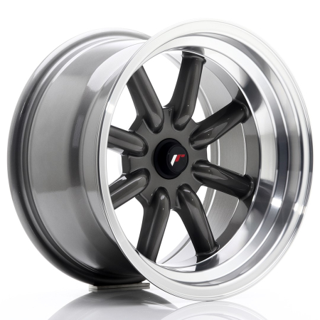 JR Wheels JR19 16x9 ET-25-(-15) BLANK Gun Metal JR191690XXM2574GM