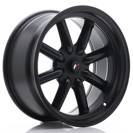 JR Wheels JR19 17x8 ET-20-0 BLANK Matt Black JR191780XXM2074FB