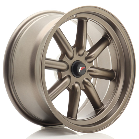 JR Wheels JR19 17x8 ET-20-0 BLANK Matt Bronze JR191780XXM2074BZ