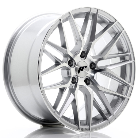 JR Wheels JR28 18x9,5 ET35 5x120 Silver Machined Face JR2818955I3572SM