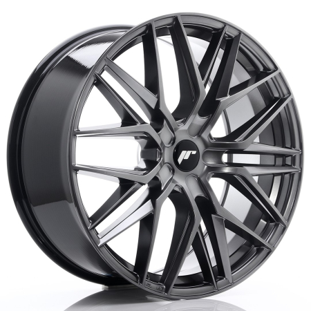 JR Wheels JR28 22x9 ET30-45 5H BLANK Hyper Black JR2822905X3074HB