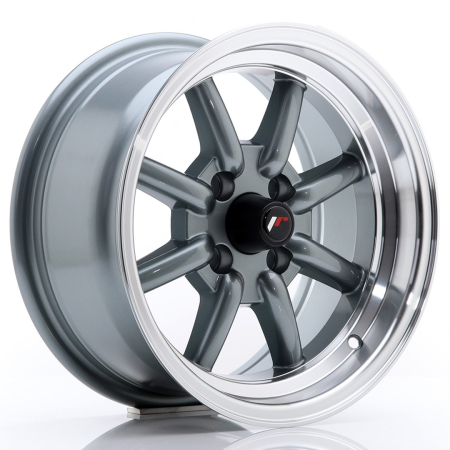 JR Wheels JR19 14x7 ET0 4x100 Gun Metal JR1914704H0073GML