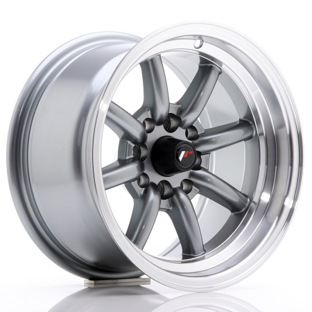 JR Wheels JR19 14x8 ET-13 4x100/114 Gun Metal JR1914804M1373GML