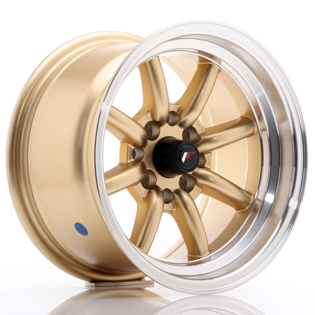 JR Wheels JR19 14x8 ET-13 4x100/114 Gold JR1914804M1373GDL