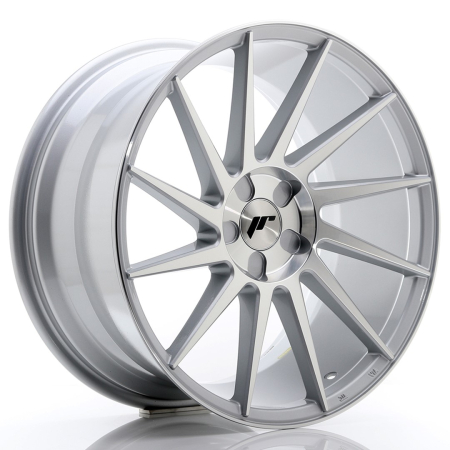 JR Wheels JR22 19x9,5 ET20-40 5H BLANK Silver Machined Face JR2219955X2074SM