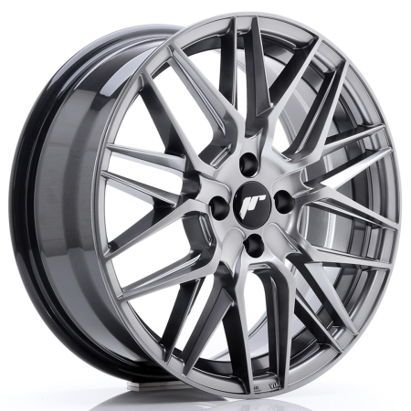 JR Wheels JR28 17x7 ET40 4x100 Hyper Black JR2817704H4067HB