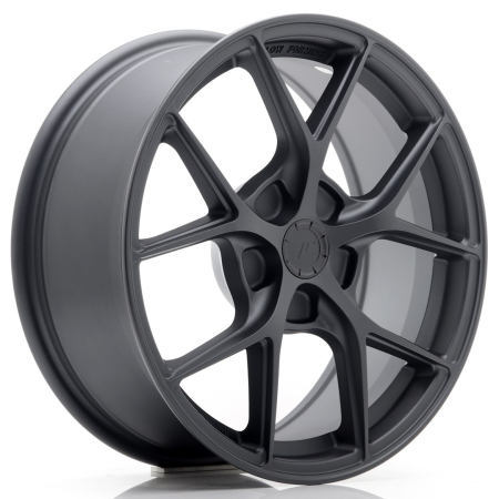 JR Wheels SL01 17x7 ET20-40 5H BLANK Matt Gun Metal SL011770F15X2072MGM