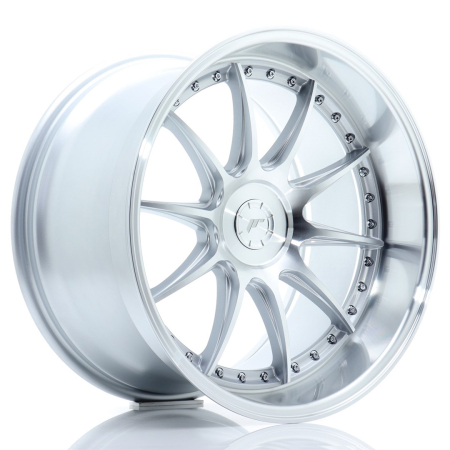 JR Wheels JR41 19x11 ET12-25 5H BLANK Silver Machined Face JR4119115X1272SM