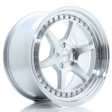 JR Wheels JR43 18x9,5 ET15-35 5H BLANK Silver w/Machined Face JR431895F25X1572SM