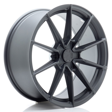 JR Wheels SL02 19x8 ET40 5H BLANK Matt Gun Metal SL021980F15X4072MGM