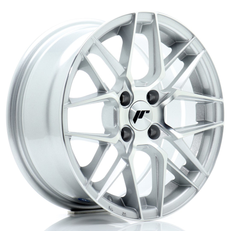 JR Wheels JR28 15x7 ET38 4x100 Silver Machined Face JR2815704H3867SM