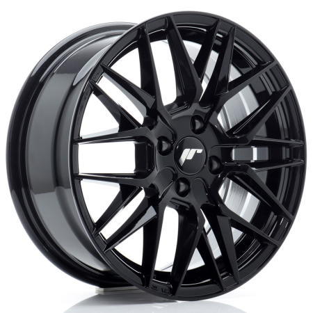 JR Wheels JR28 16x7 ET40 4x100 Gloss Black JR2816704H4067GB