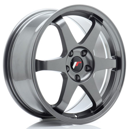 JR Wheels JR3 18x8 ET40 5x100 Gun Metal JR318805K4067GM1