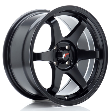 JR Wheels JR3 16x8 ET25 4x100 Matt Black JR316804H2567BF1